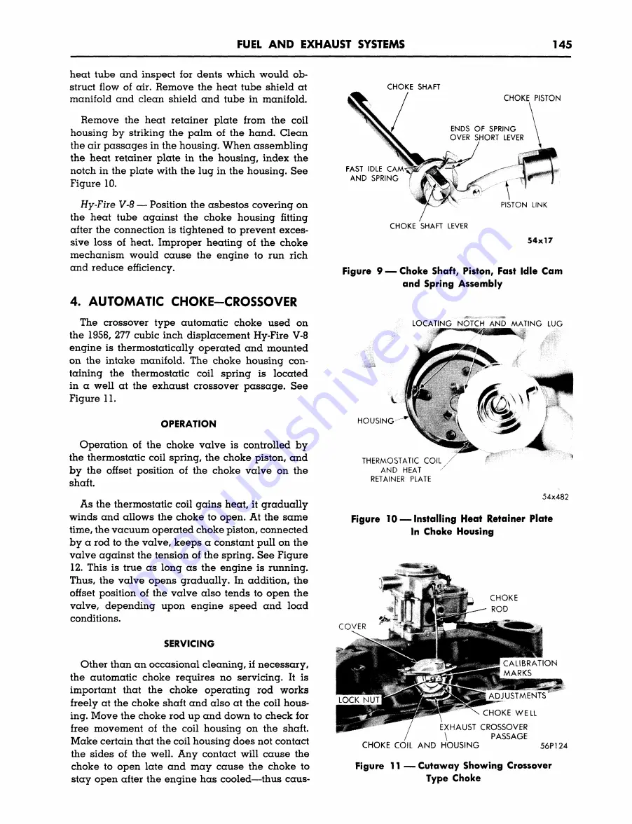 Plymouth Belvedere 1955 Service Manual Download Page 146