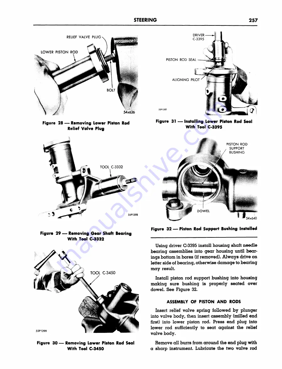 Plymouth Belvedere 1955 Service Manual Download Page 258