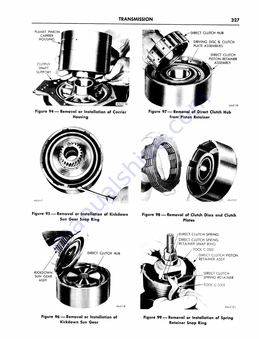 Plymouth Belvedere 1955 Service Manual Download Page 328