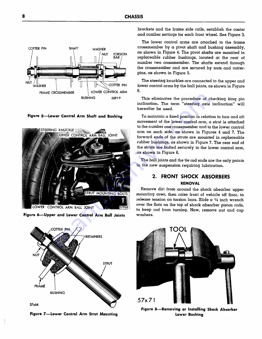 Plymouth Belvedere 1957 Service Manual Download Page 9