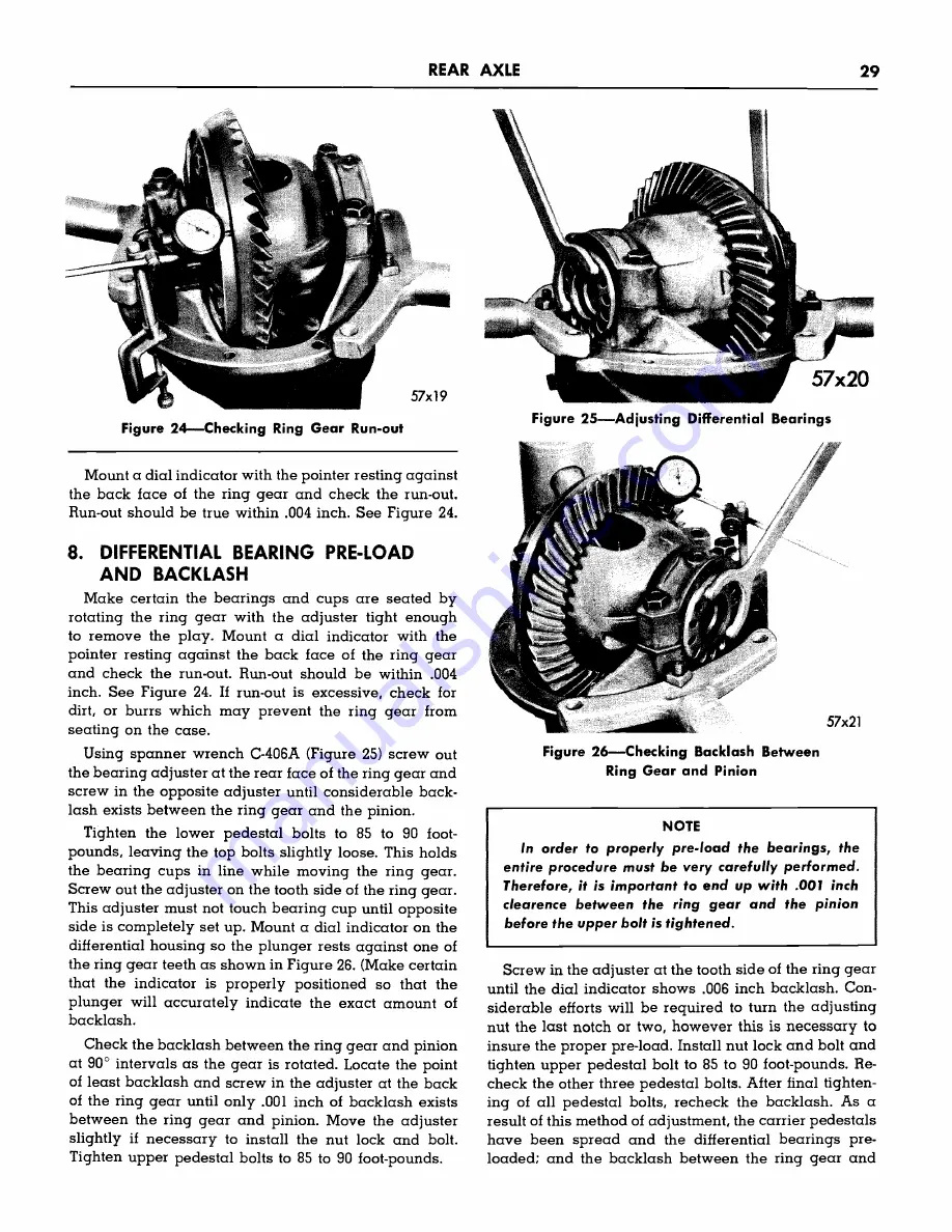 Plymouth Belvedere 1957 Service Manual Download Page 30