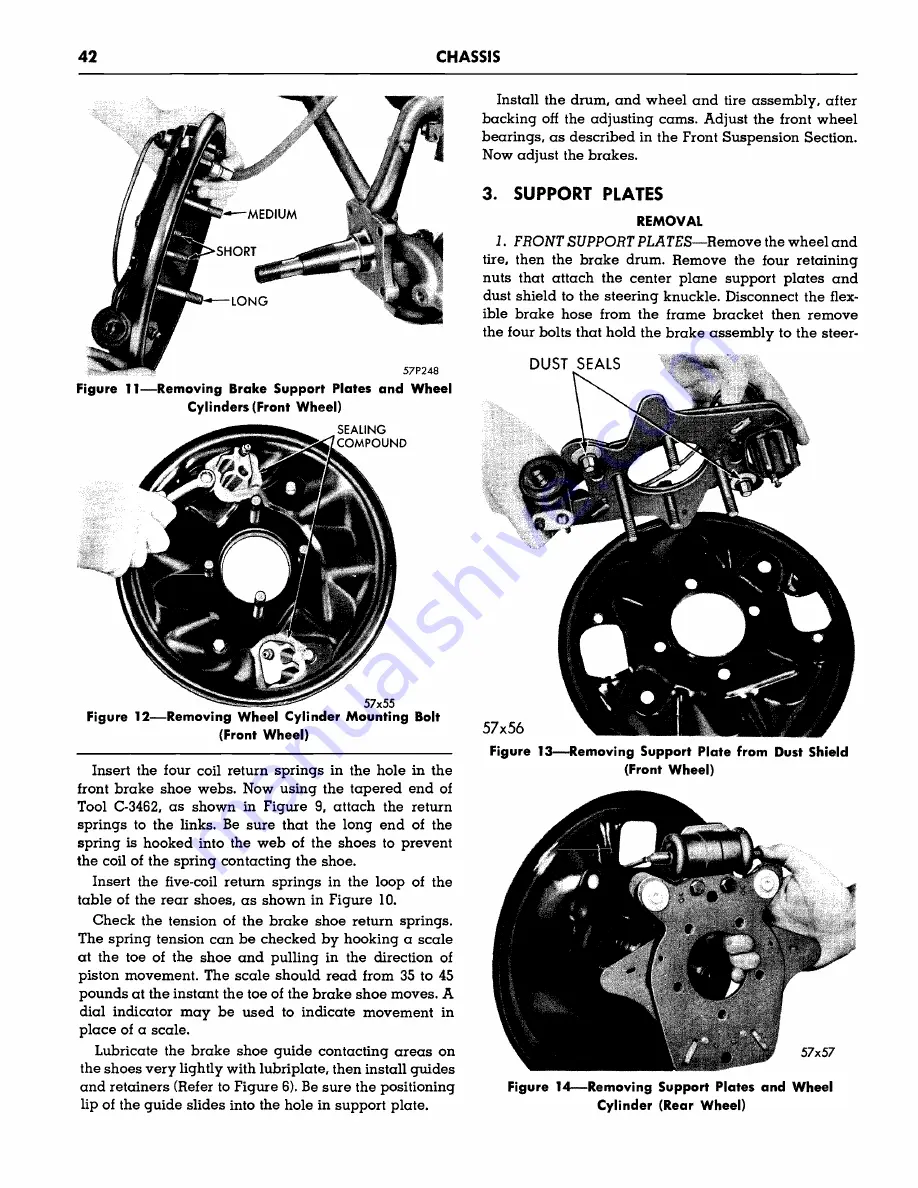 Plymouth Belvedere 1957 Service Manual Download Page 43