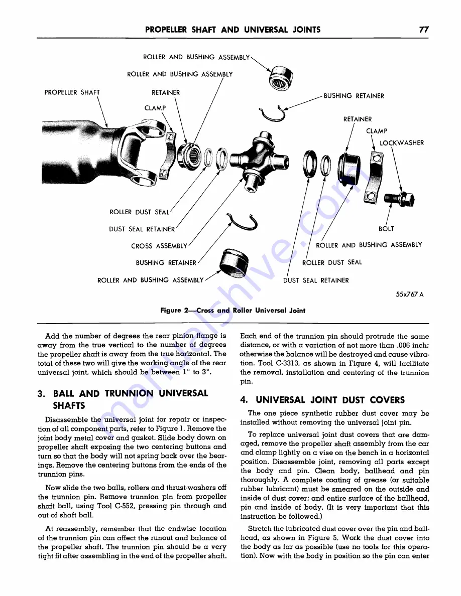 Plymouth Belvedere 1957 Service Manual Download Page 78