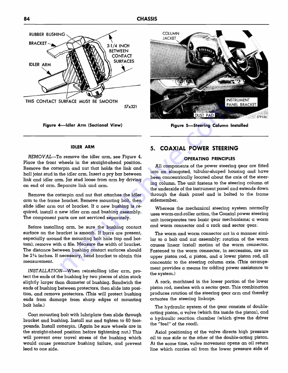 Plymouth Belvedere 1957 Service Manual Download Page 85