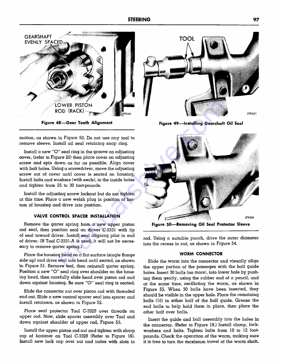 Plymouth Belvedere 1957 Service Manual Download Page 98