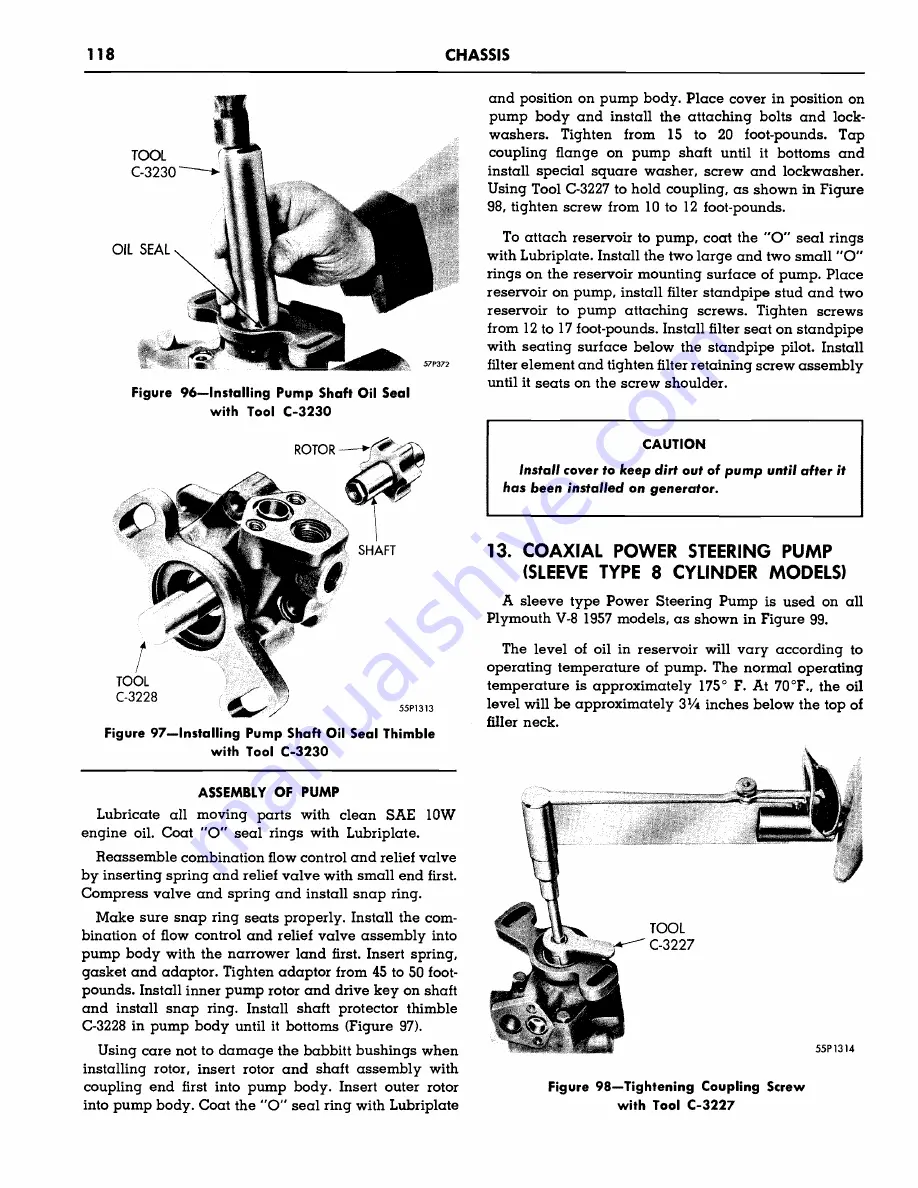 Plymouth Belvedere 1957 Service Manual Download Page 119