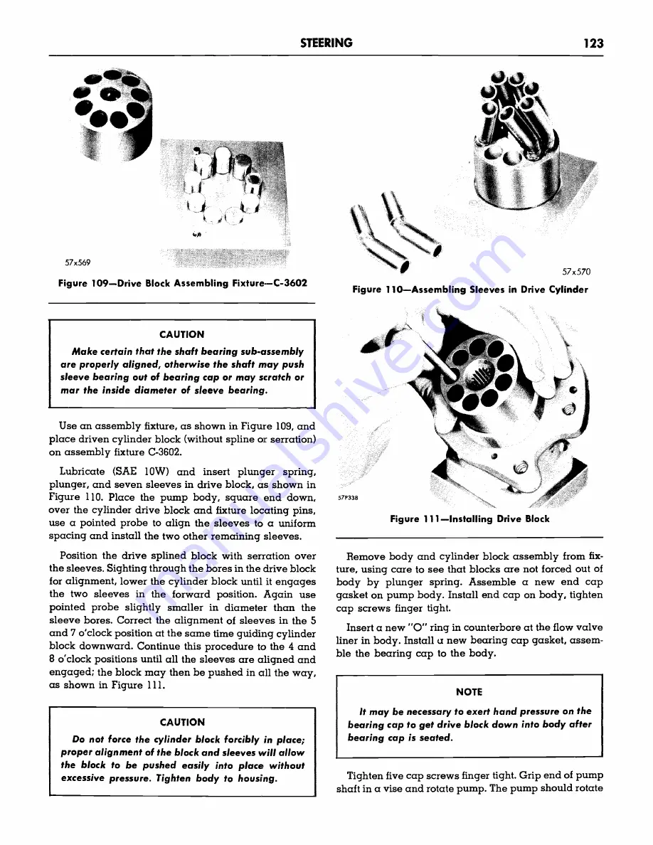 Plymouth Belvedere 1957 Service Manual Download Page 124