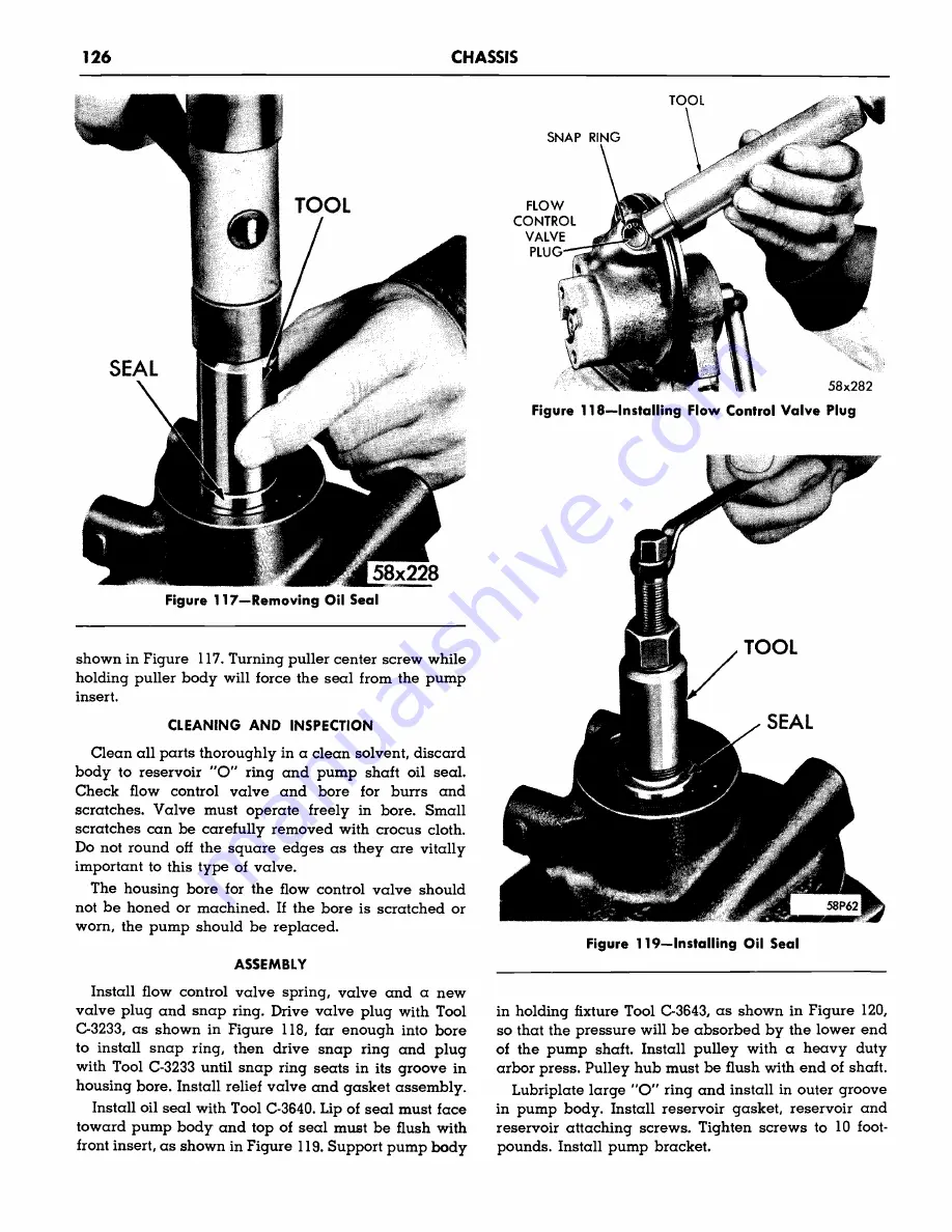 Plymouth Belvedere 1957 Service Manual Download Page 127