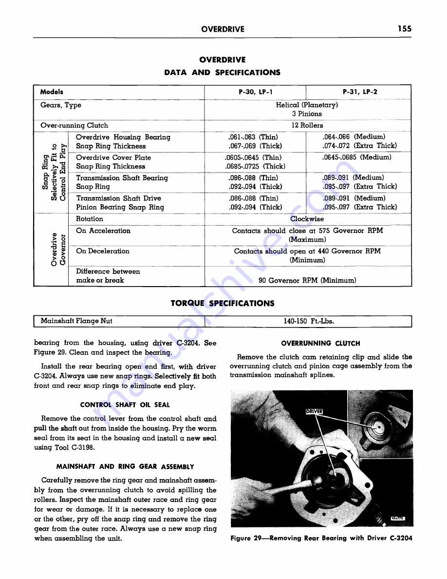 Plymouth Belvedere 1957 Service Manual Download Page 157