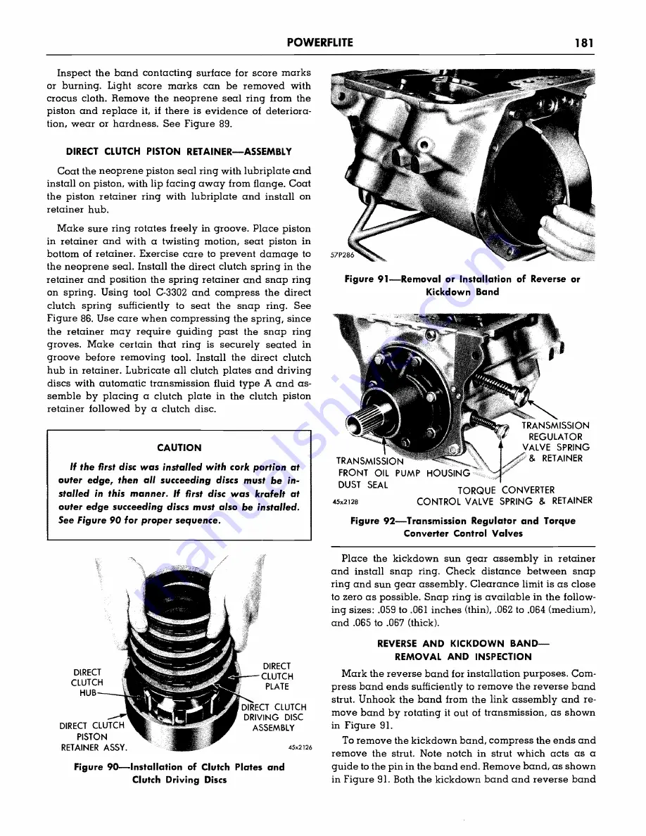 Plymouth Belvedere 1957 Скачать руководство пользователя страница 183