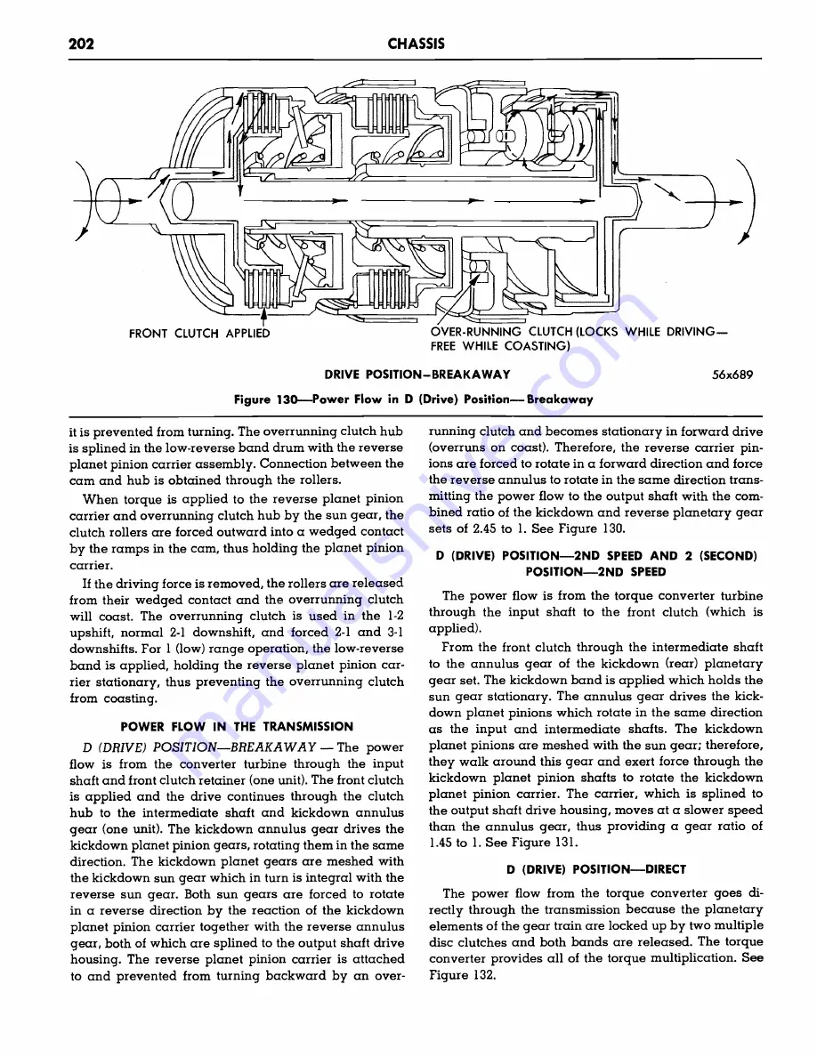 Plymouth Belvedere 1957 Service Manual Download Page 204