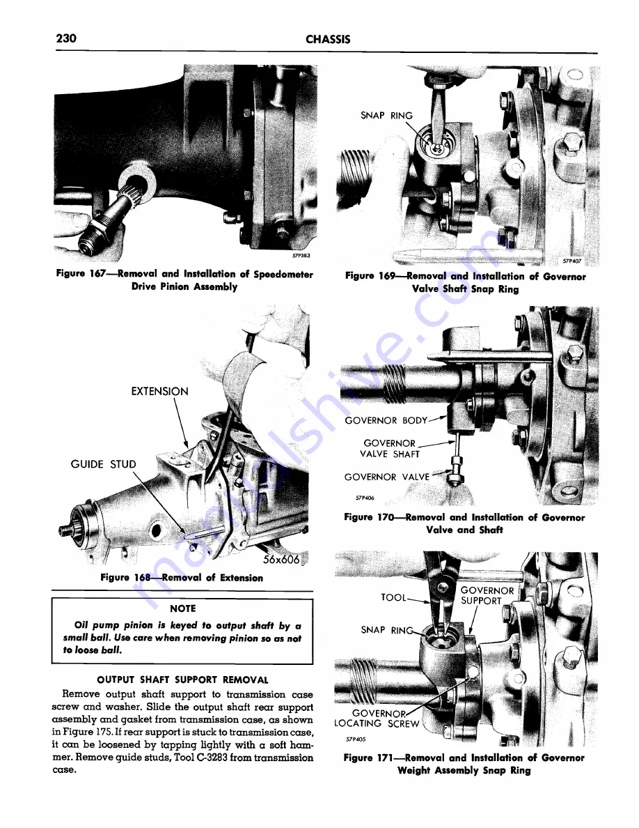 Plymouth Belvedere 1957 Service Manual Download Page 232