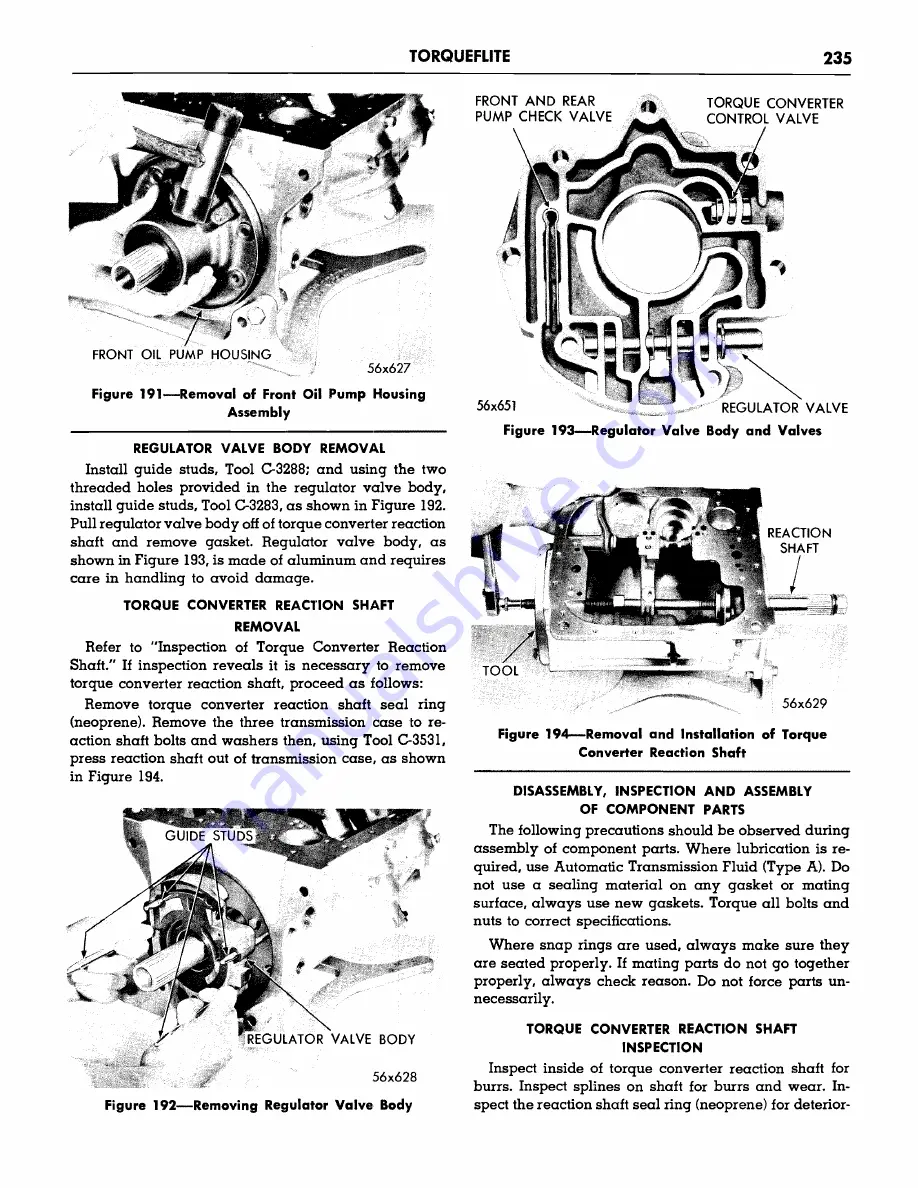 Plymouth Belvedere 1957 Service Manual Download Page 237