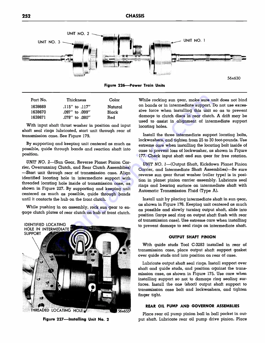 Plymouth Belvedere 1957 Service Manual Download Page 254