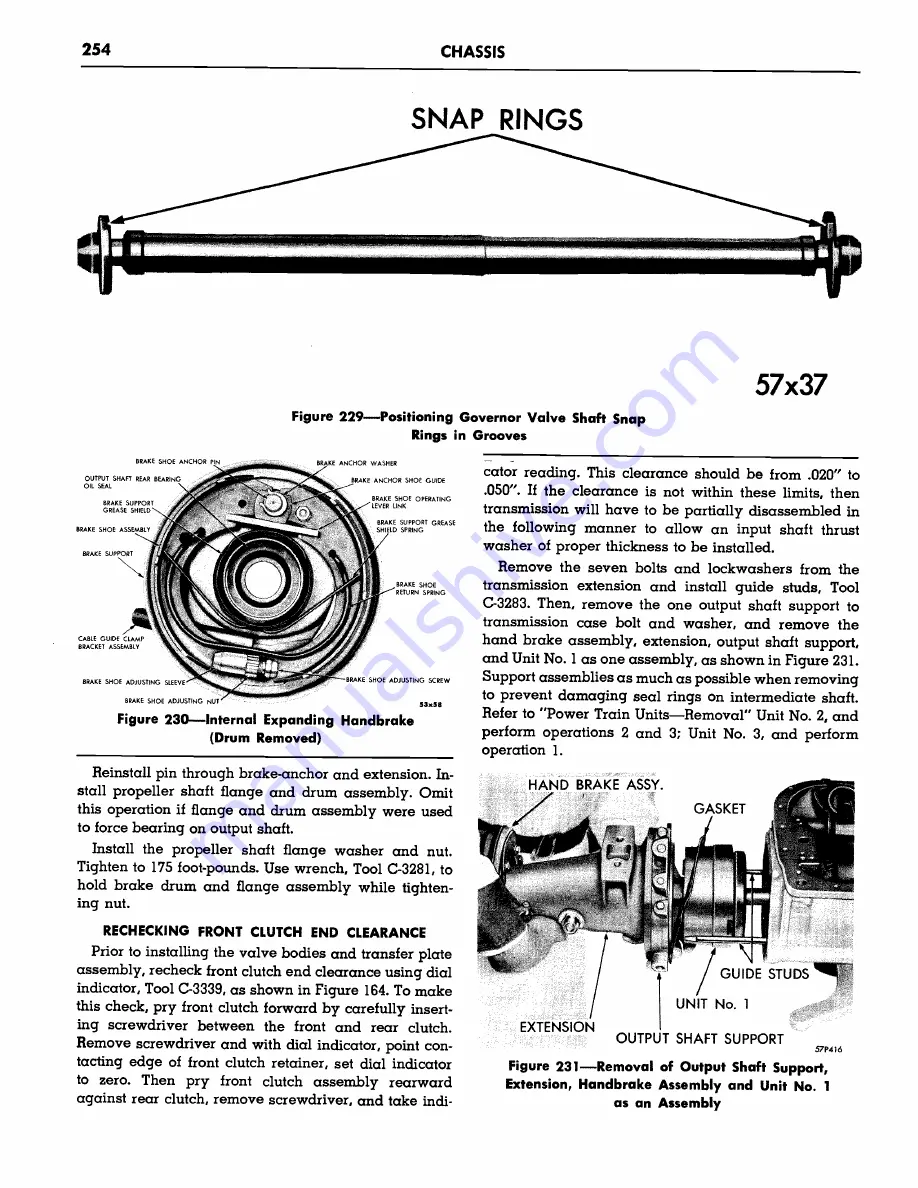 Plymouth Belvedere 1957 Service Manual Download Page 256