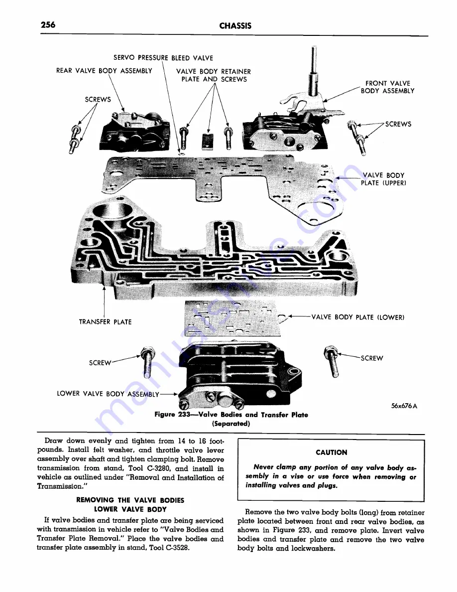 Plymouth Belvedere 1957 Service Manual Download Page 258