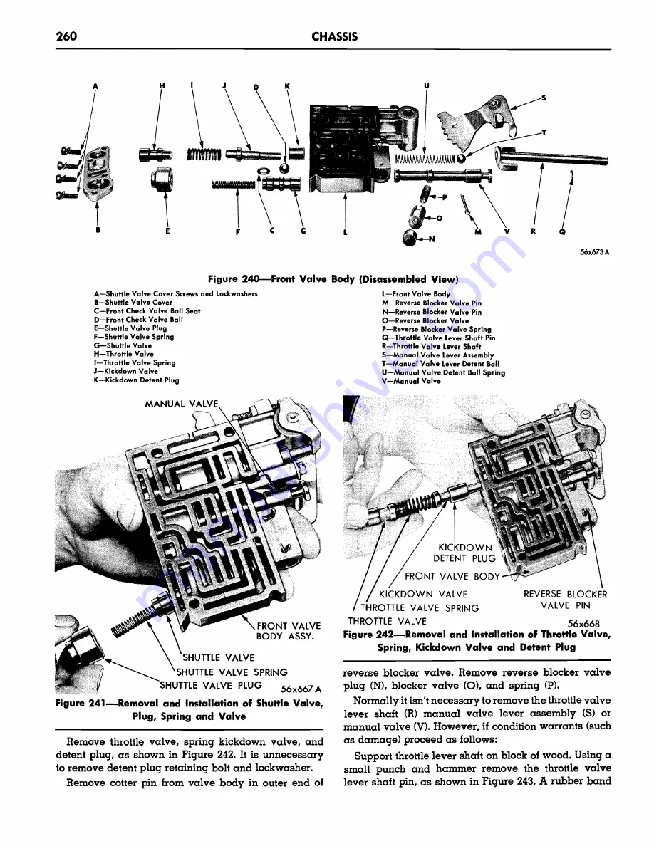 Plymouth Belvedere 1957 Service Manual Download Page 262