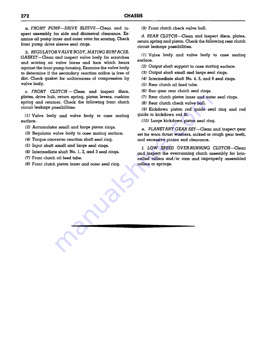 Plymouth Belvedere 1957 Service Manual Download Page 274