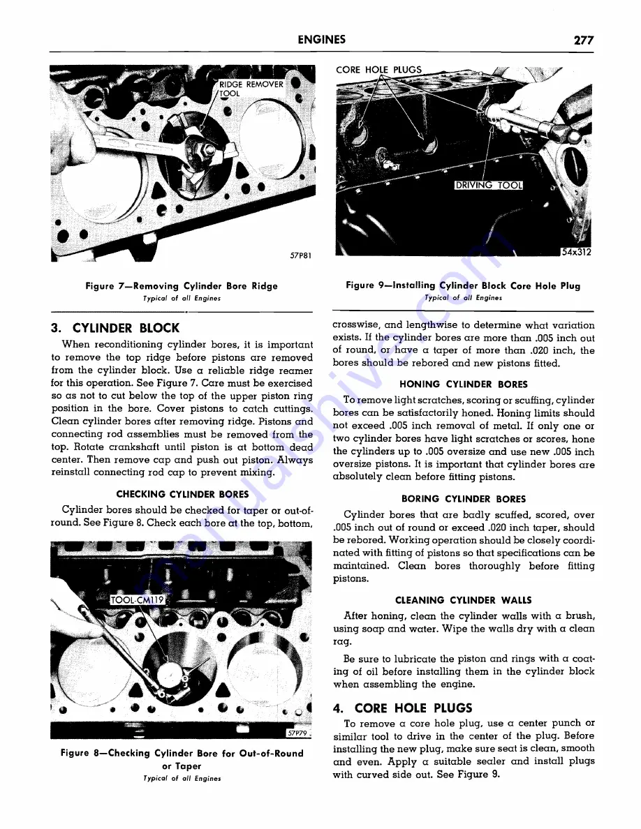 Plymouth Belvedere 1957 Service Manual Download Page 279