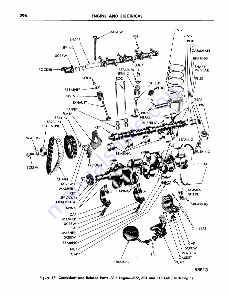 Plymouth Belvedere 1957 Service Manual Download Page 298