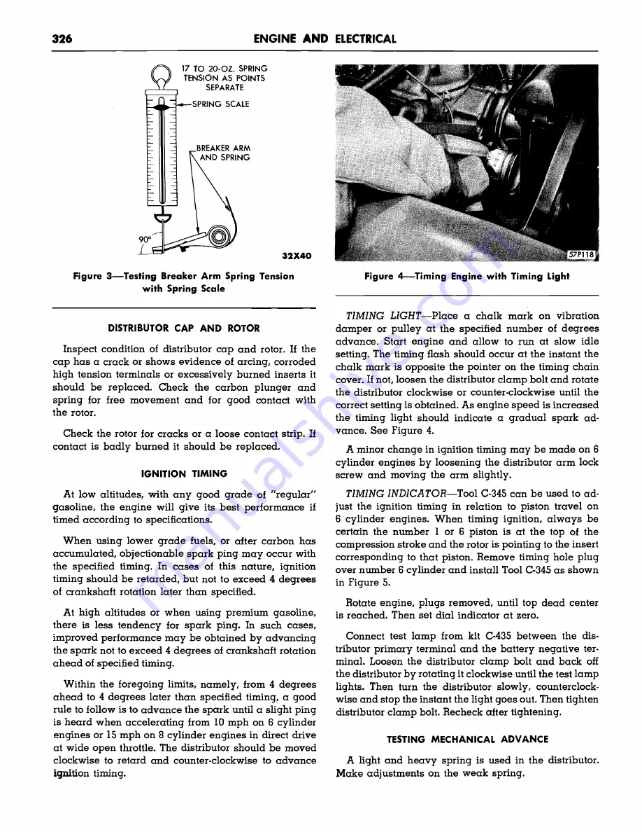 Plymouth Belvedere 1957 Service Manual Download Page 328