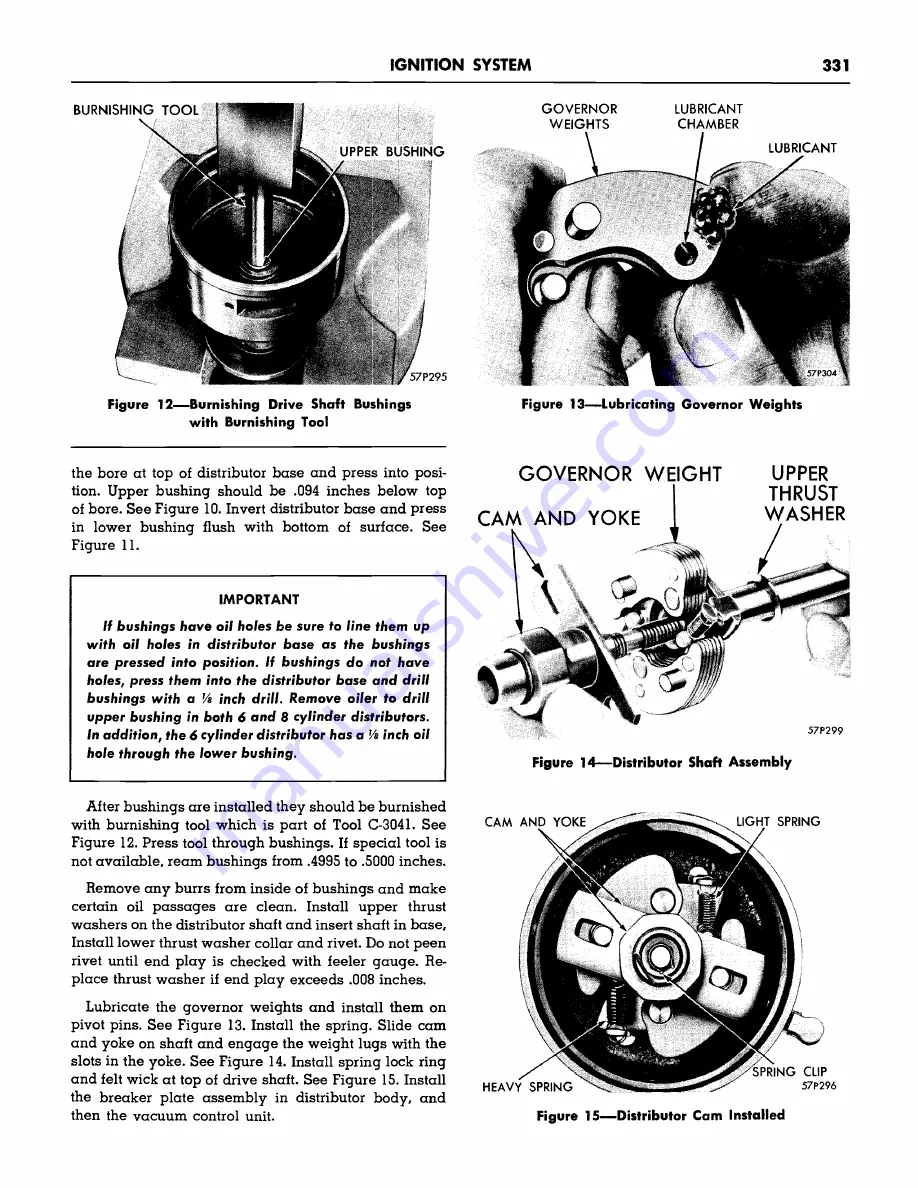 Plymouth Belvedere 1957 Service Manual Download Page 333