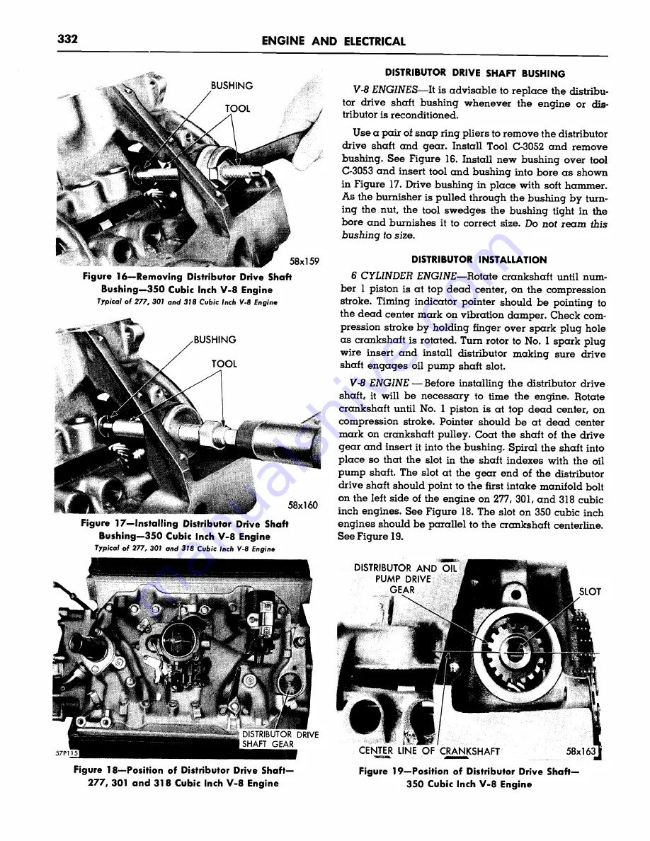 Plymouth Belvedere 1957 Service Manual Download Page 334