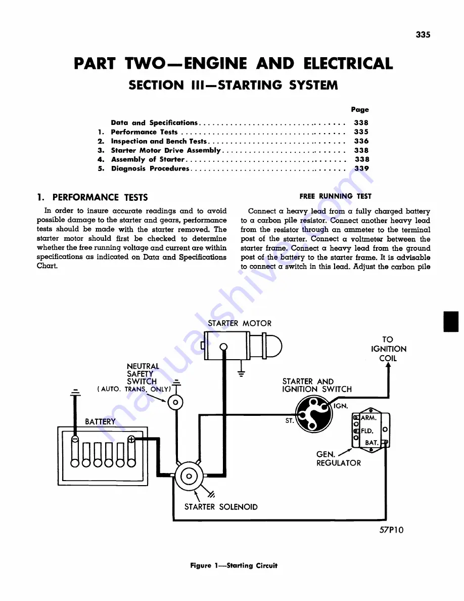 Plymouth Belvedere 1957 Service Manual Download Page 337