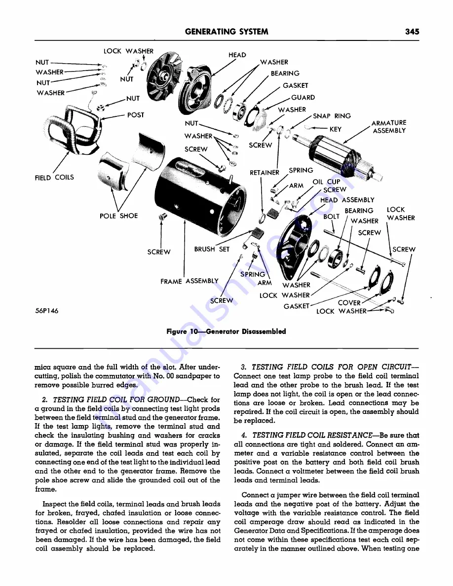 Plymouth Belvedere 1957 Service Manual Download Page 347