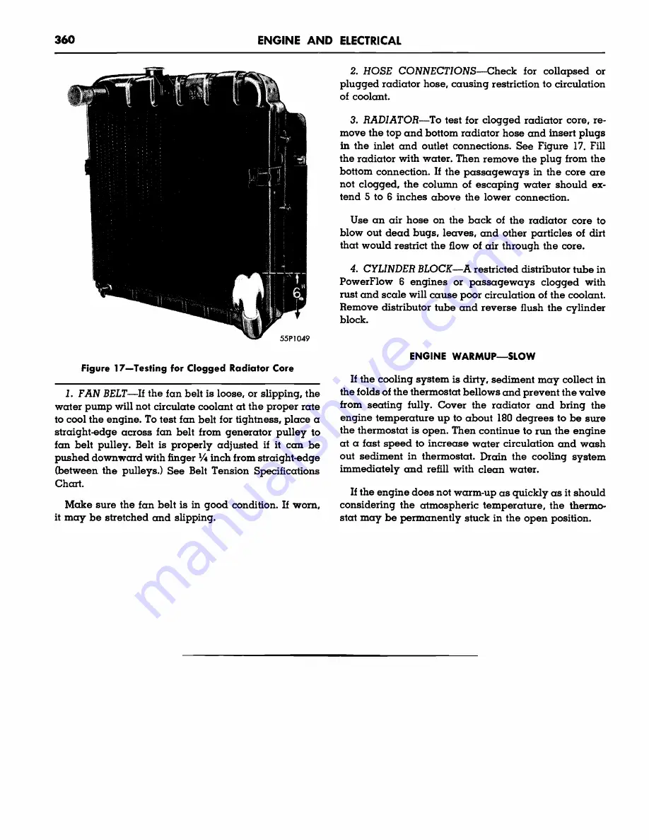 Plymouth Belvedere 1957 Service Manual Download Page 362