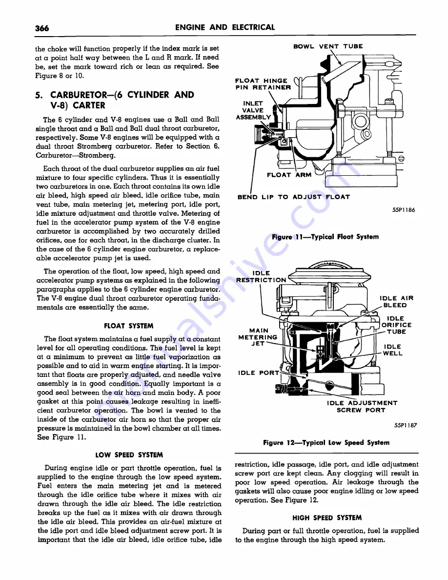 Plymouth Belvedere 1957 Service Manual Download Page 368