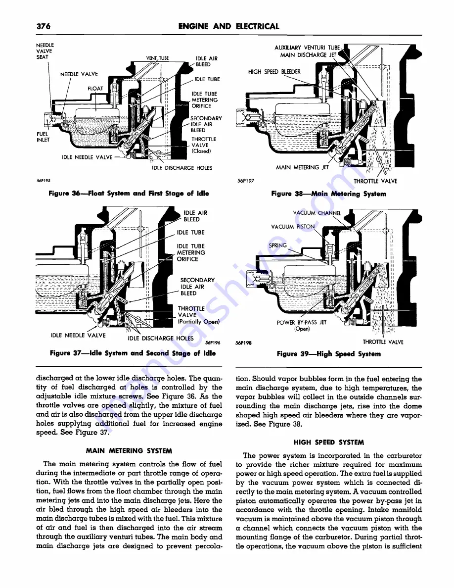 Plymouth Belvedere 1957 Service Manual Download Page 378