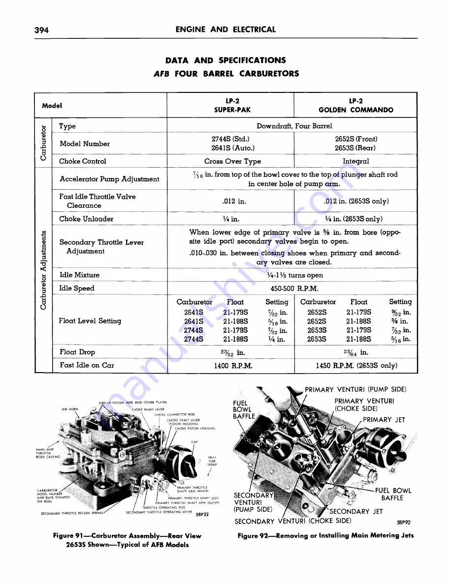 Plymouth Belvedere 1957 Service Manual Download Page 396