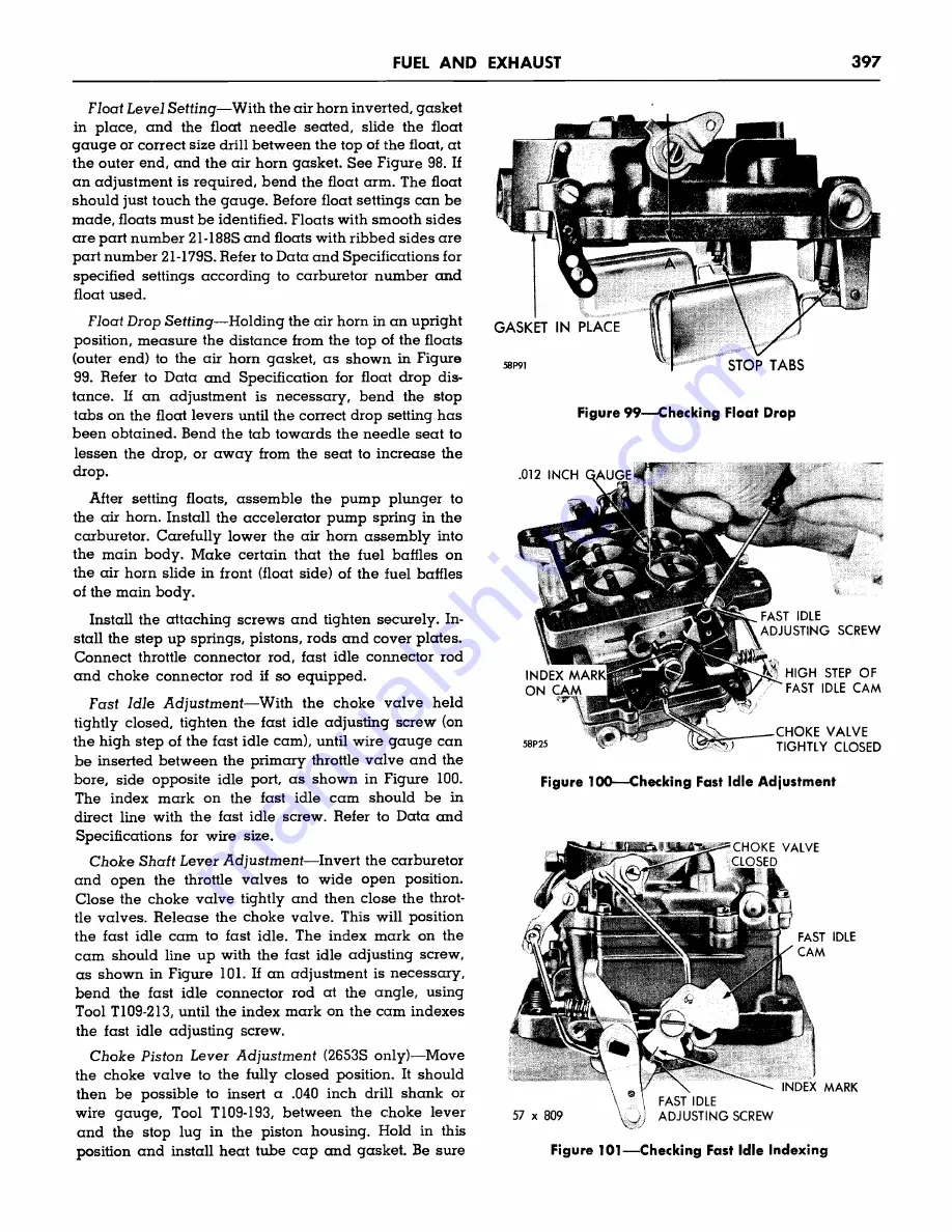 Plymouth Belvedere 1957 Скачать руководство пользователя страница 399