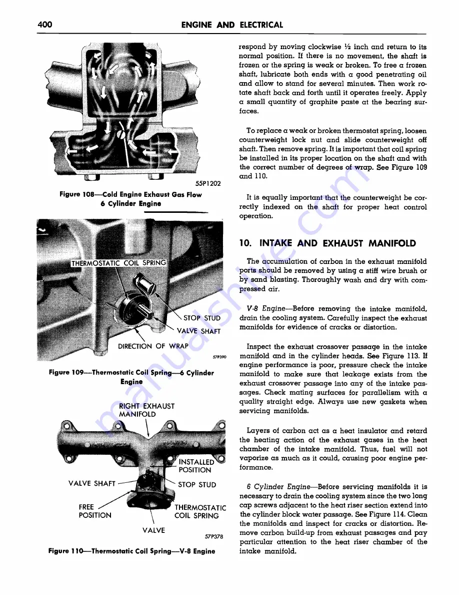 Plymouth Belvedere 1957 Service Manual Download Page 402