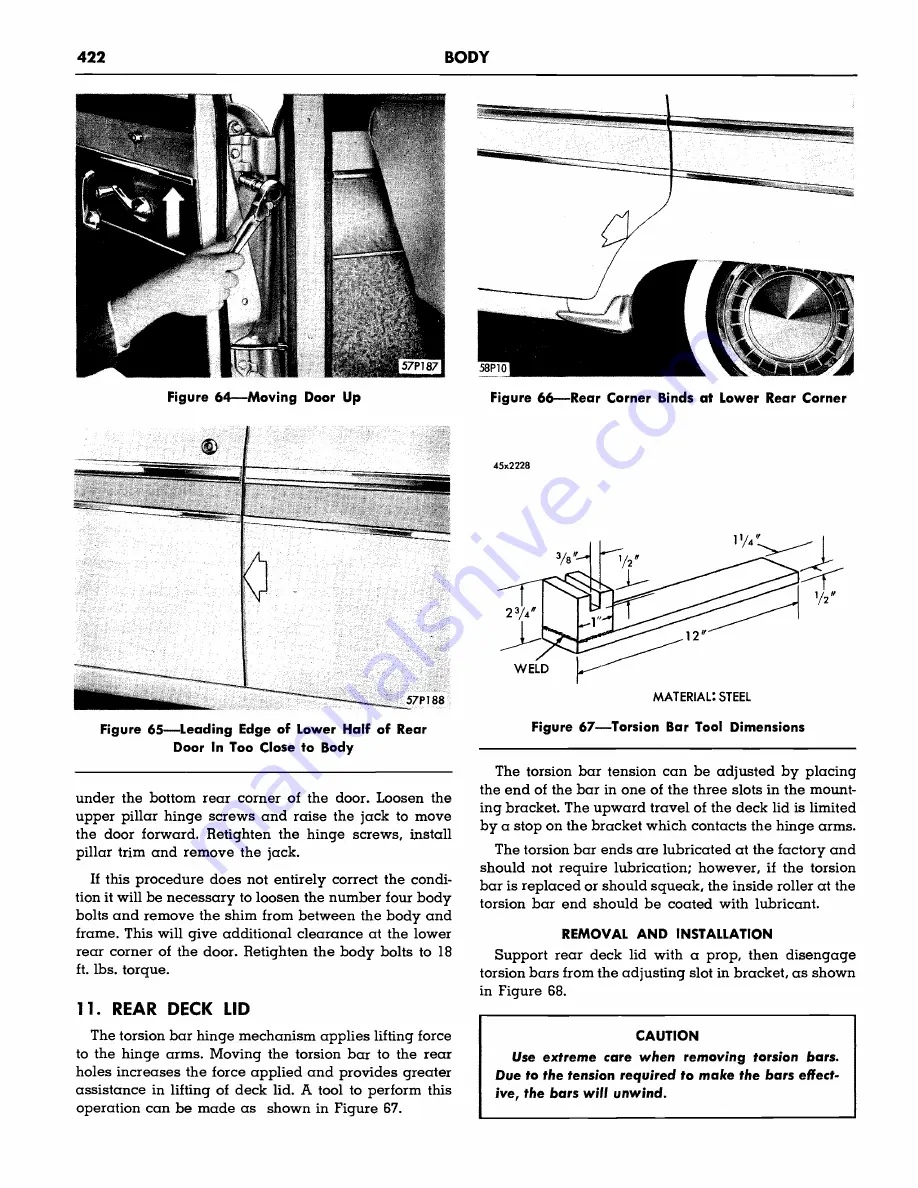 Plymouth Belvedere 1957 Скачать руководство пользователя страница 424