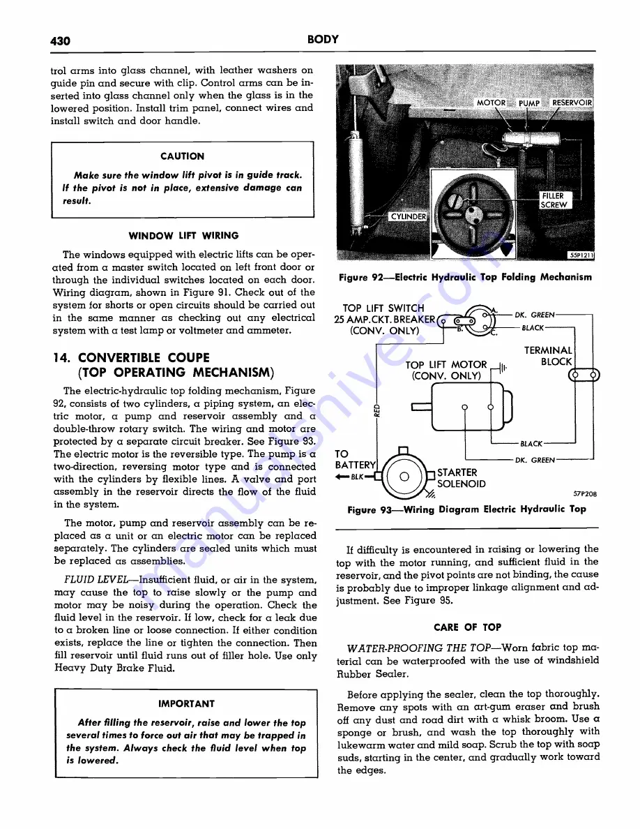 Plymouth Belvedere 1957 Service Manual Download Page 432