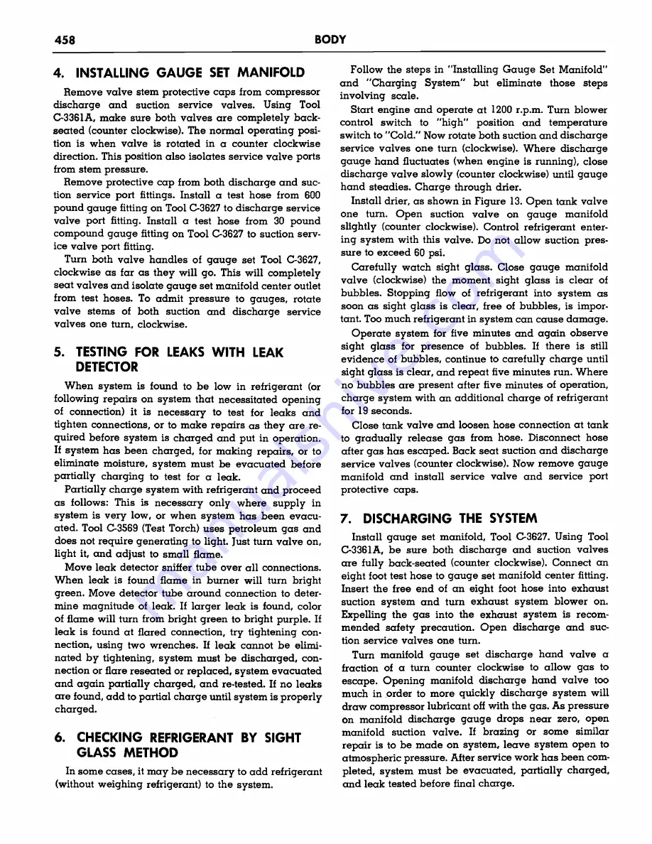 Plymouth Belvedere 1957 Service Manual Download Page 460