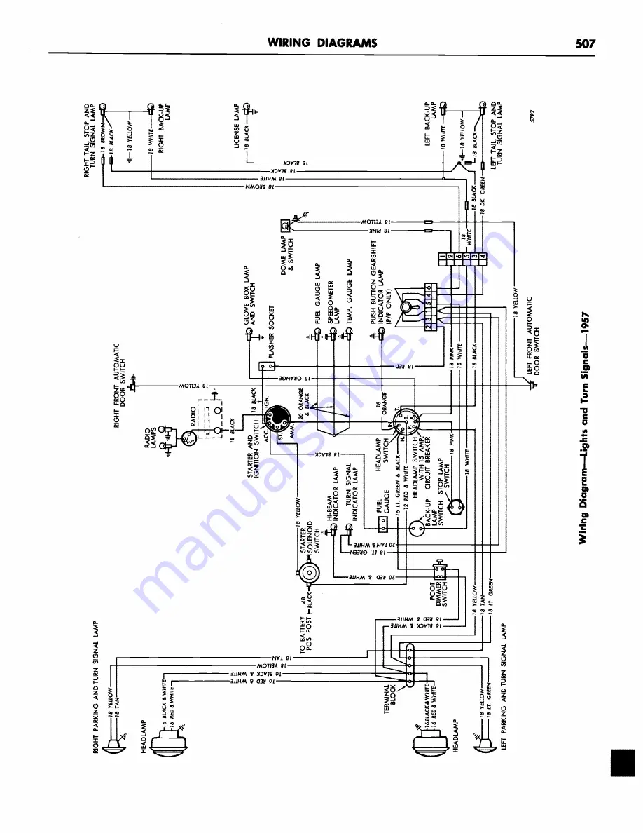 Plymouth Belvedere 1957 Service Manual Download Page 509