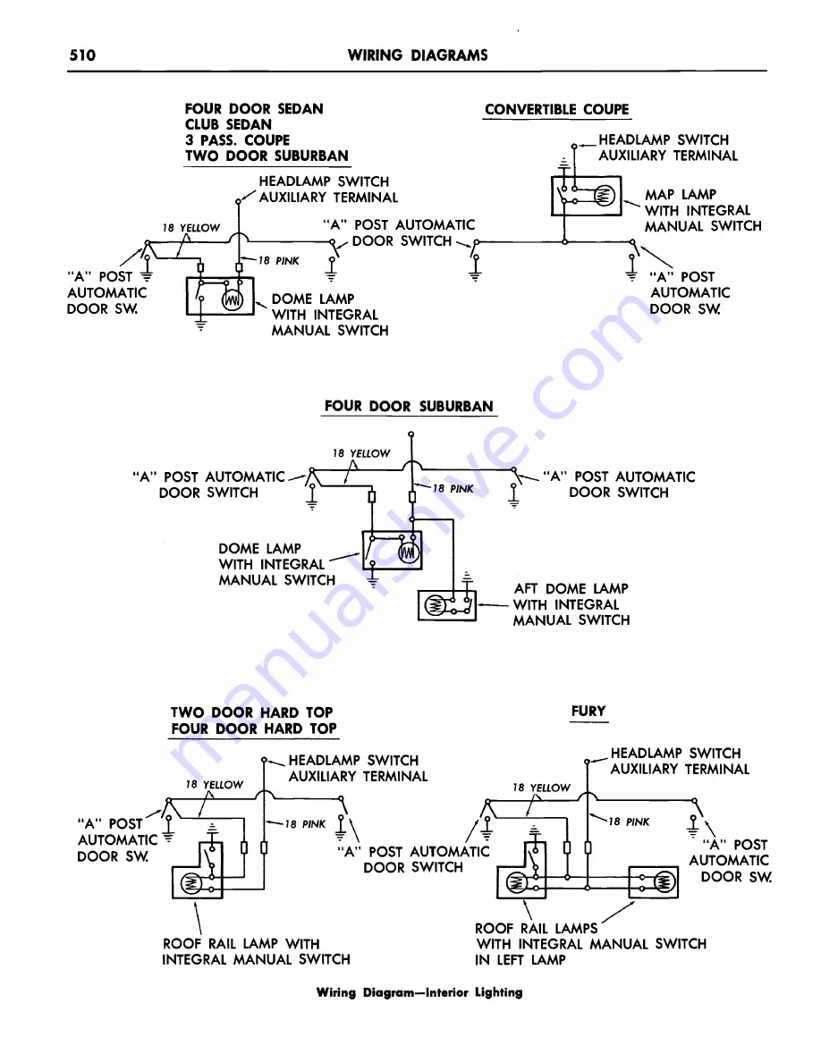 Plymouth Belvedere 1957 Service Manual Download Page 512