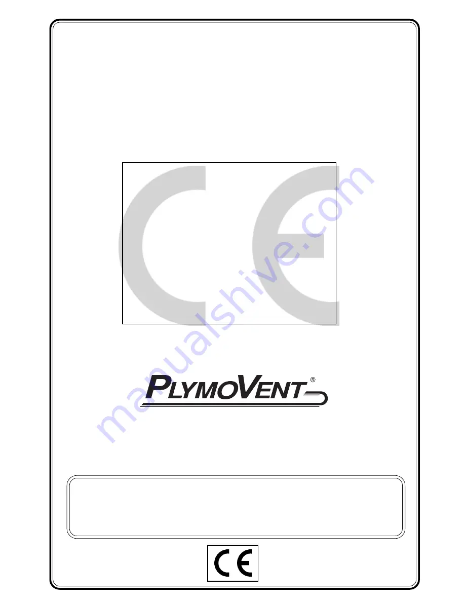 Plymovent Junior LM-2 Product Manual Download Page 1