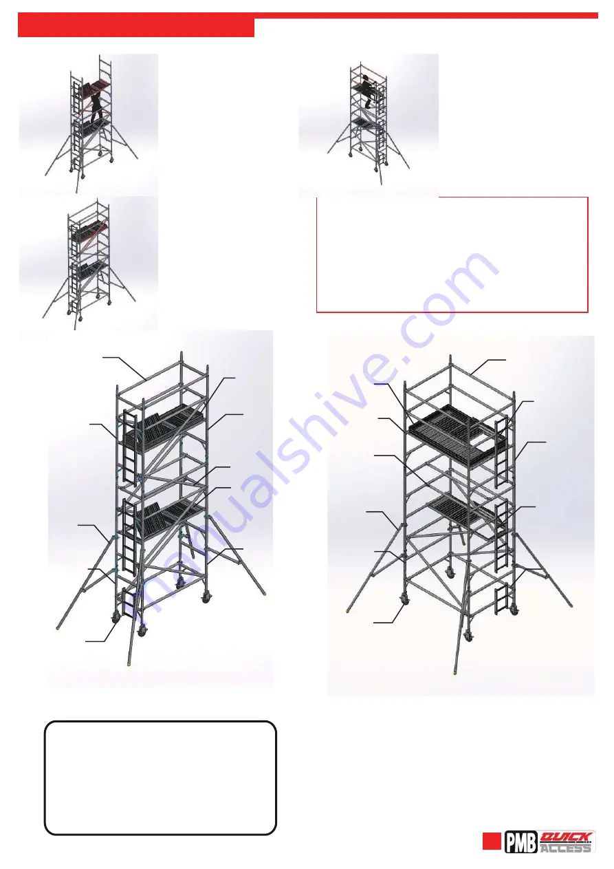 PMB Quick Access Erection Manual Download Page 7