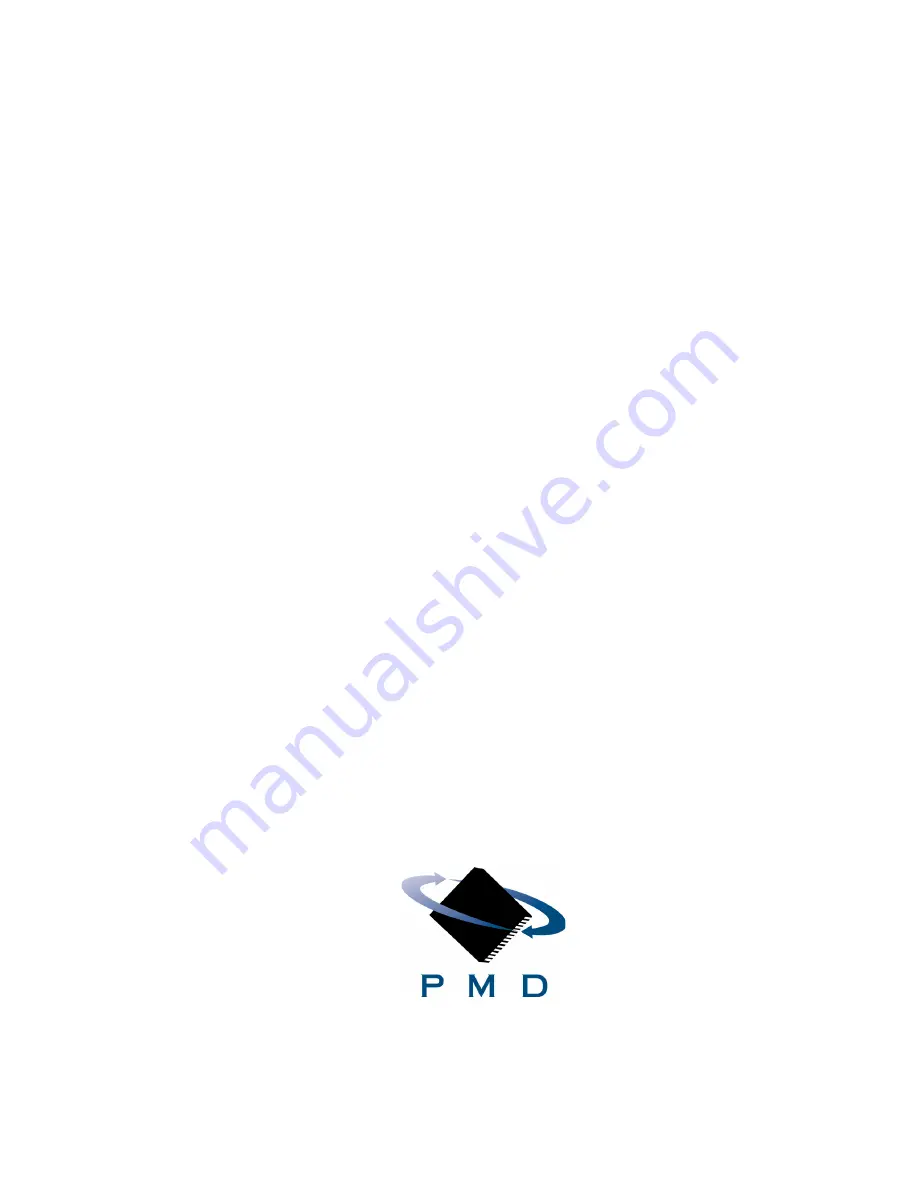 PMD MC73110 Manual Download Page 1