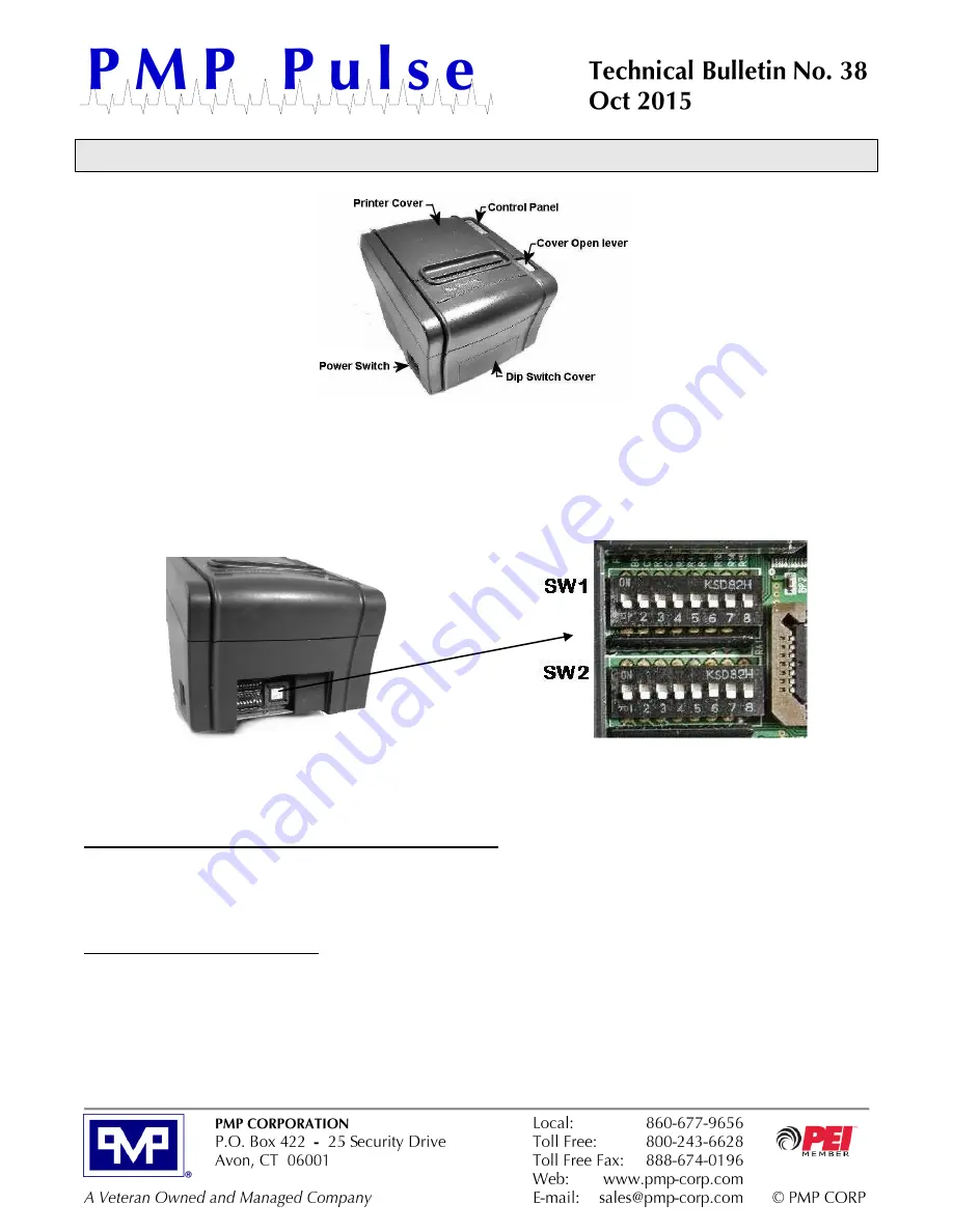 PMP VeriFone RP300 Technical Bulletin Download Page 1