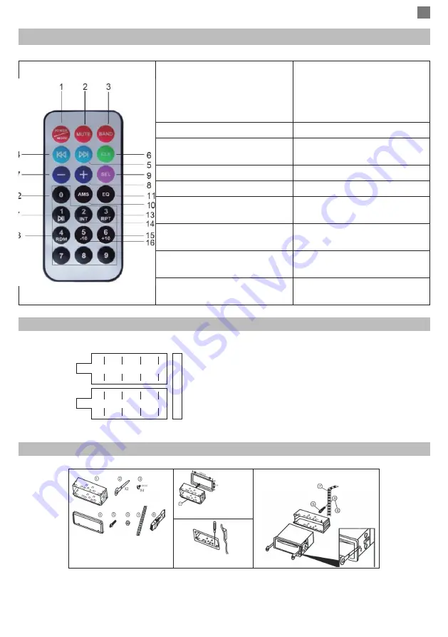 PNI Clementine Bus Truck 8524BT User Manual Download Page 9