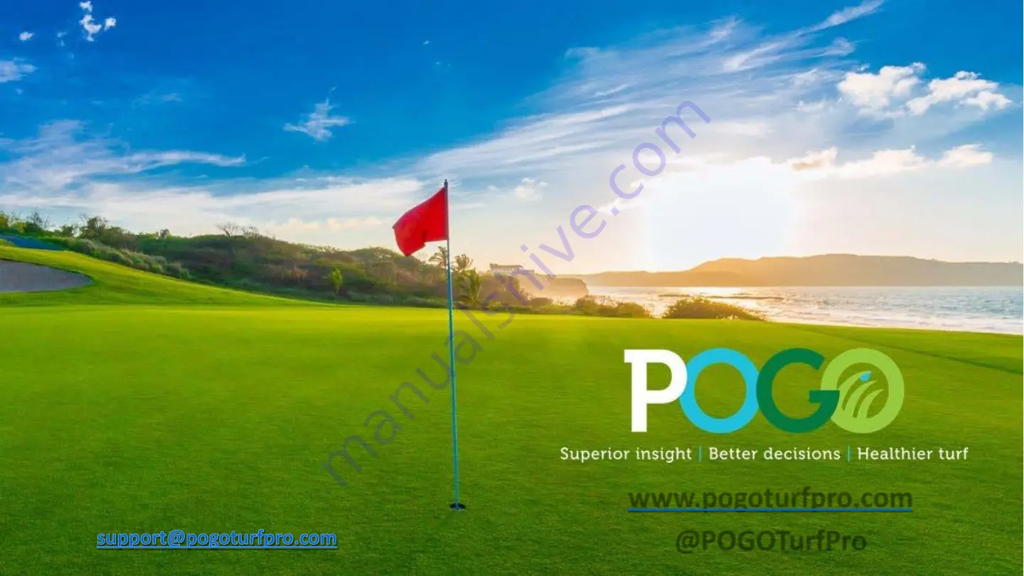 Pogo Turf Pro System Manual Download Page 89