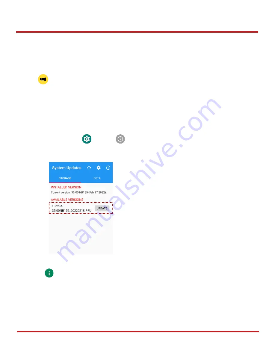 Point Mobile P351G3223BJE0C User Manual Download Page 74