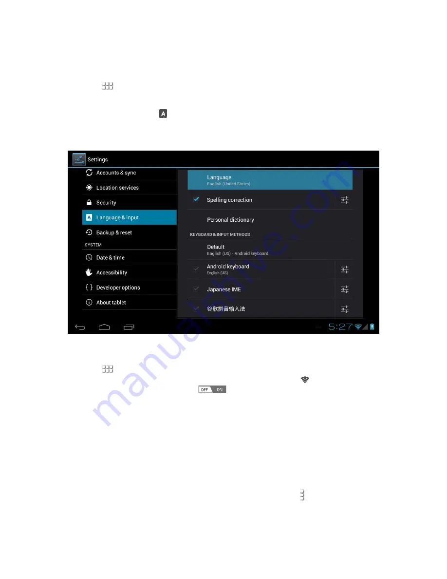 Point of View ProTab 26XXL IPS User Manual Download Page 9