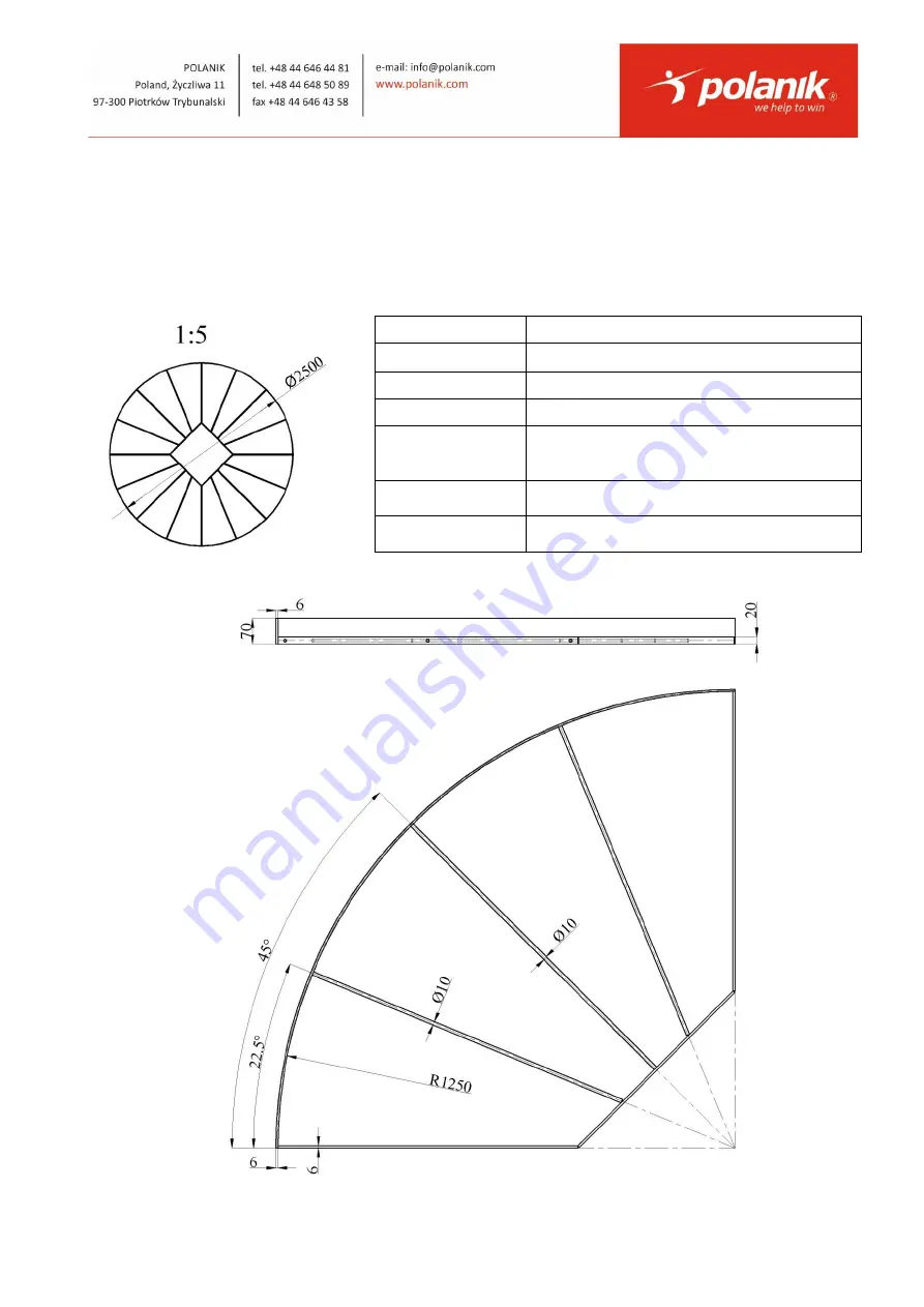 Polanik DC-250 Instruction Manual Download Page 2