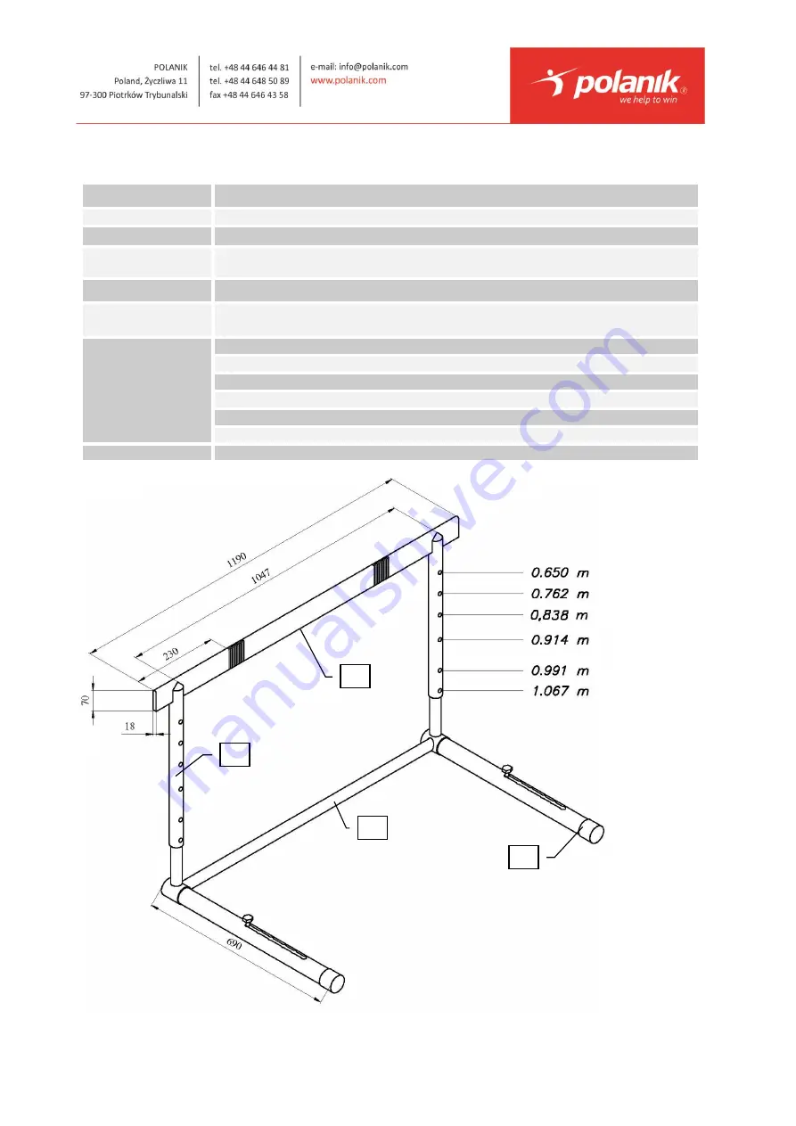 Polanik PP-171/6d Скачать руководство пользователя страница 3